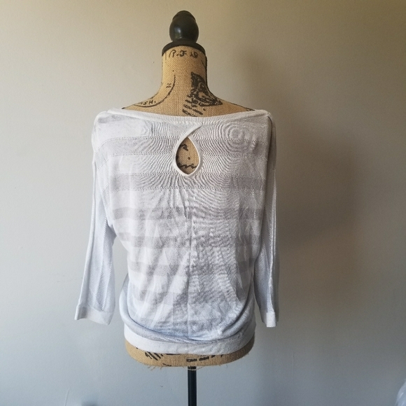 White House Black Market Sweaters - 🔥3 for $25🔥Med. WHBM sparkly striped sweater